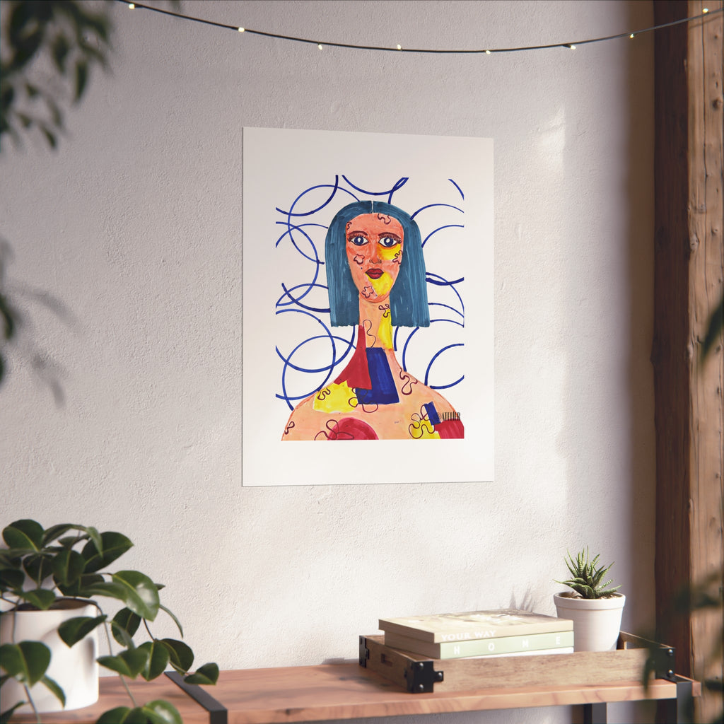 Puzzled Poster