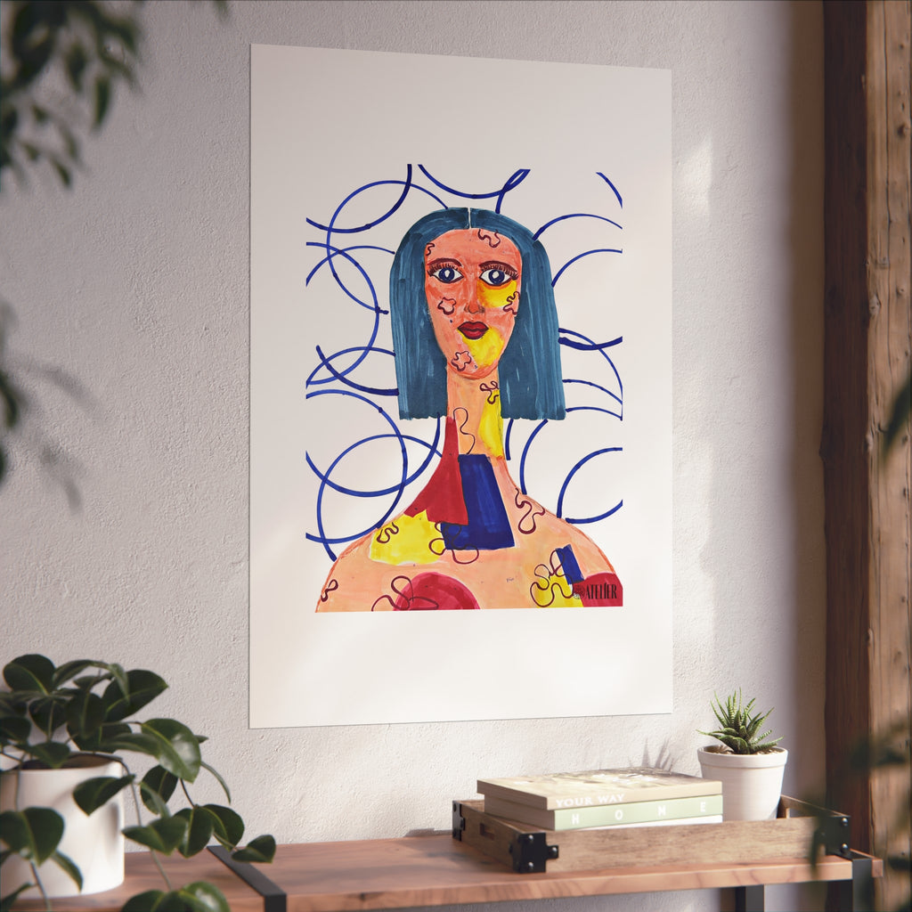 Puzzled Poster