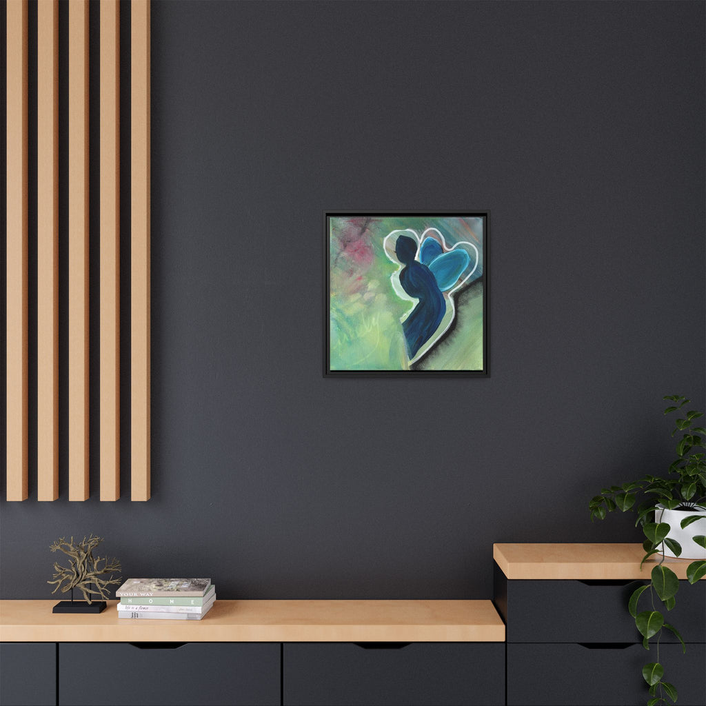 Flit Matte Canvas Print — Framed Wall Art