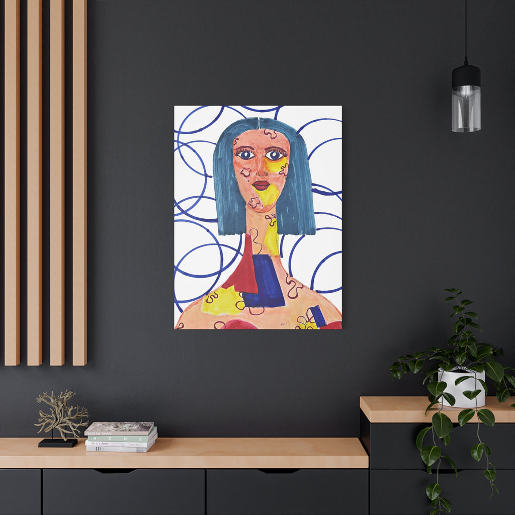 Puzzled Matte Canvas