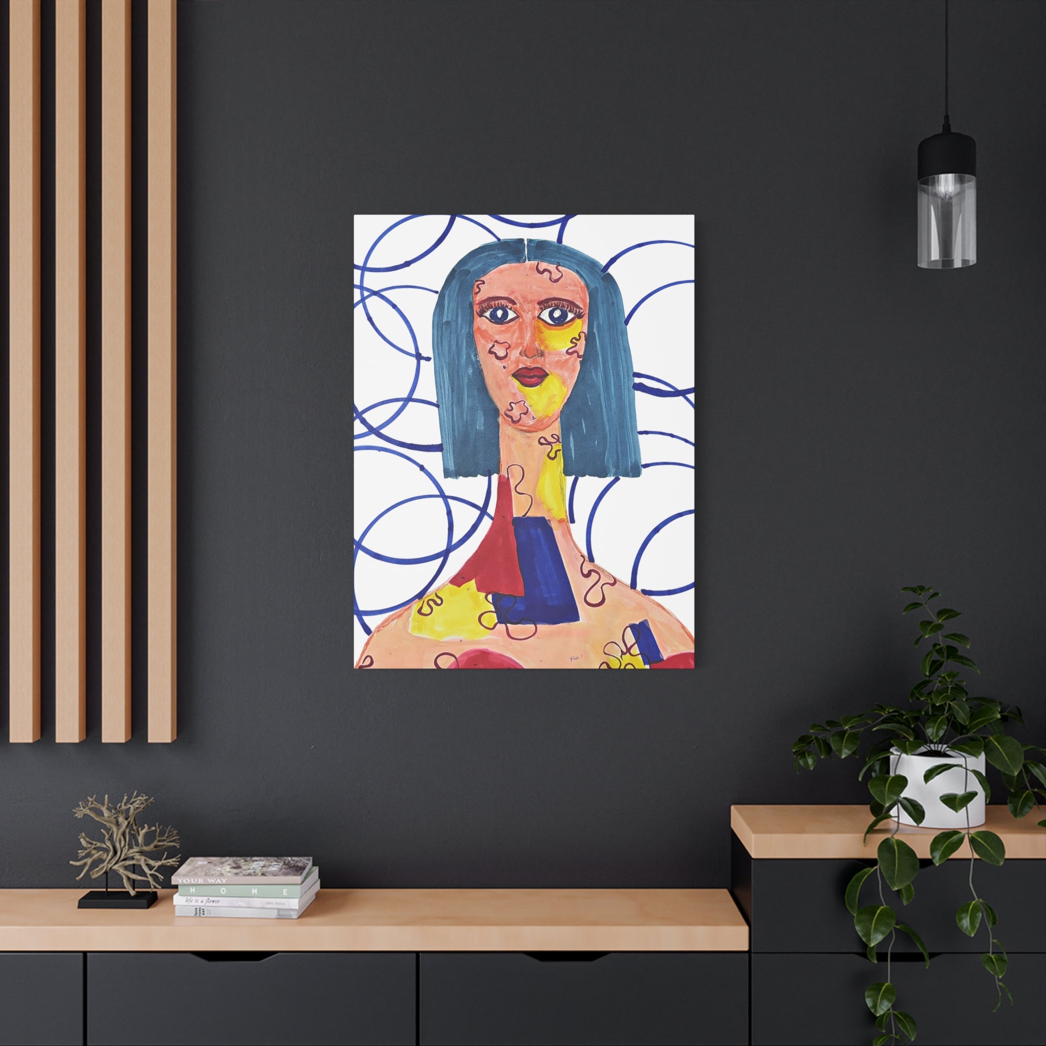 Puzzled Matte Canvas