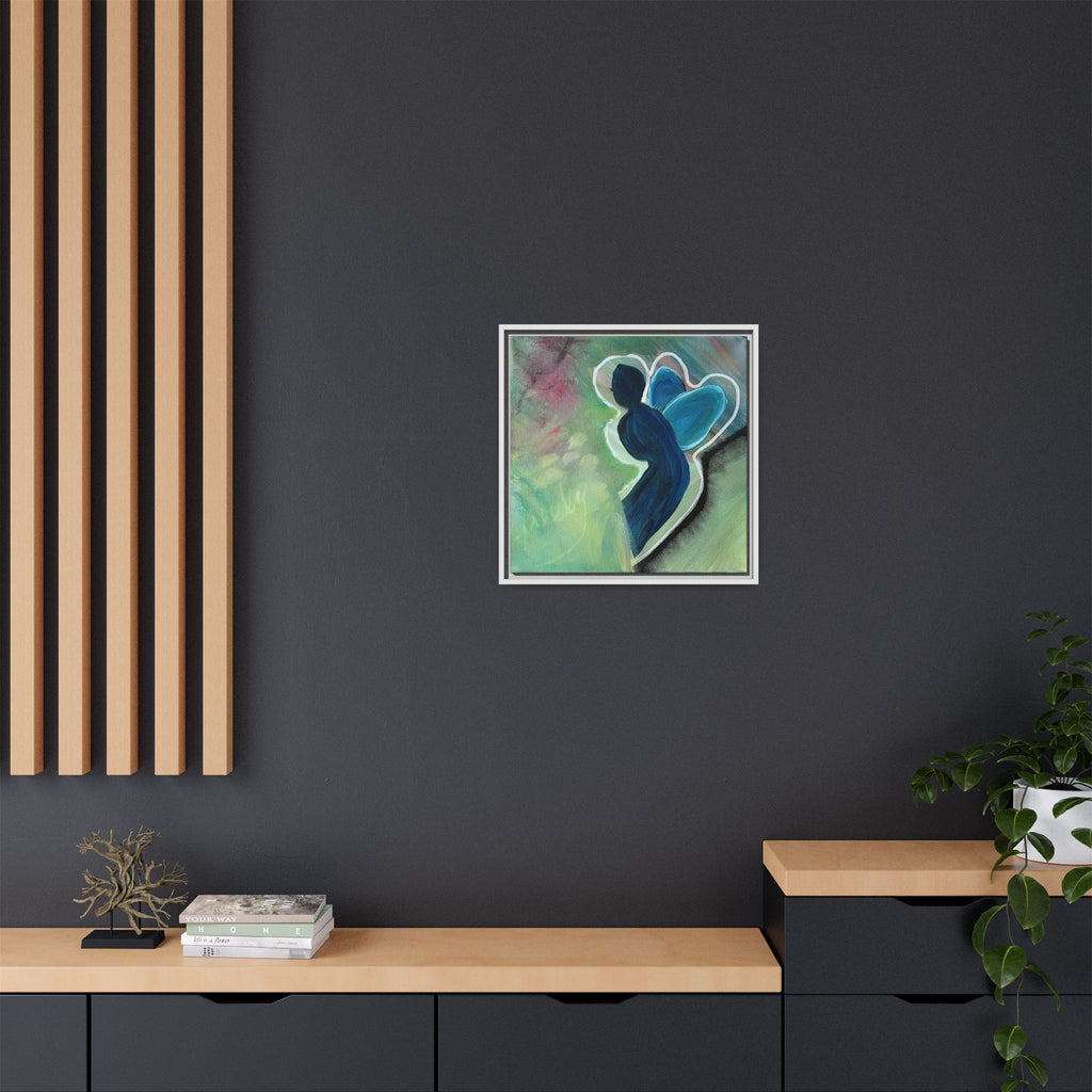 Flit Matte Canvas Print — Framed Wall Art