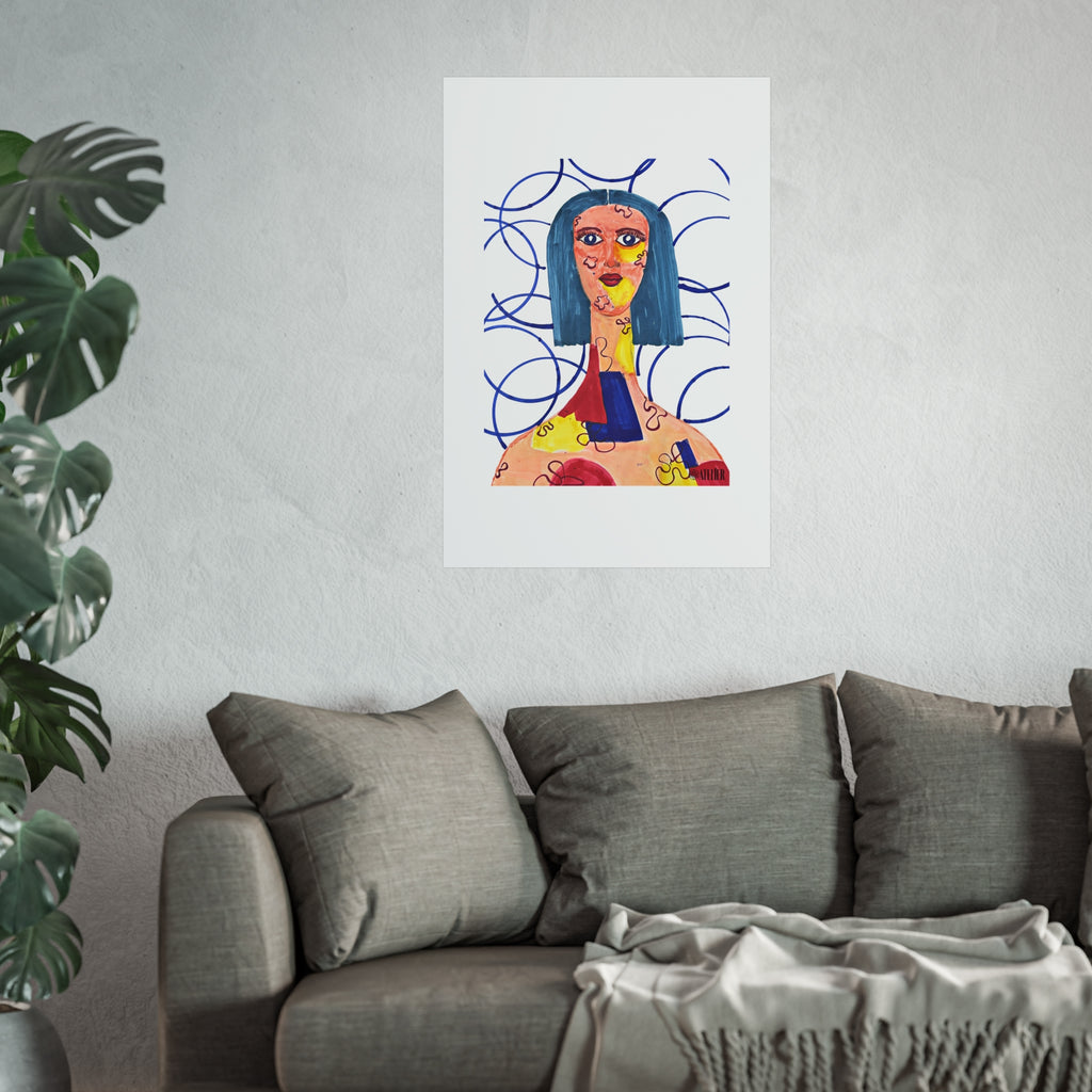 Puzzled Poster
