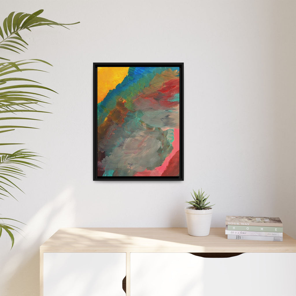 Asunder Matte Canvas Print — Framed Wall Art