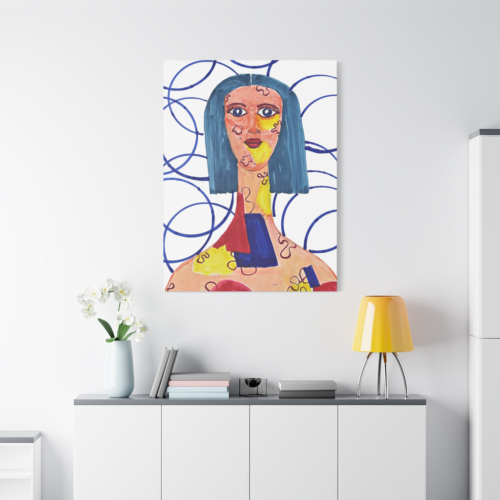 Puzzled Matte Canvas