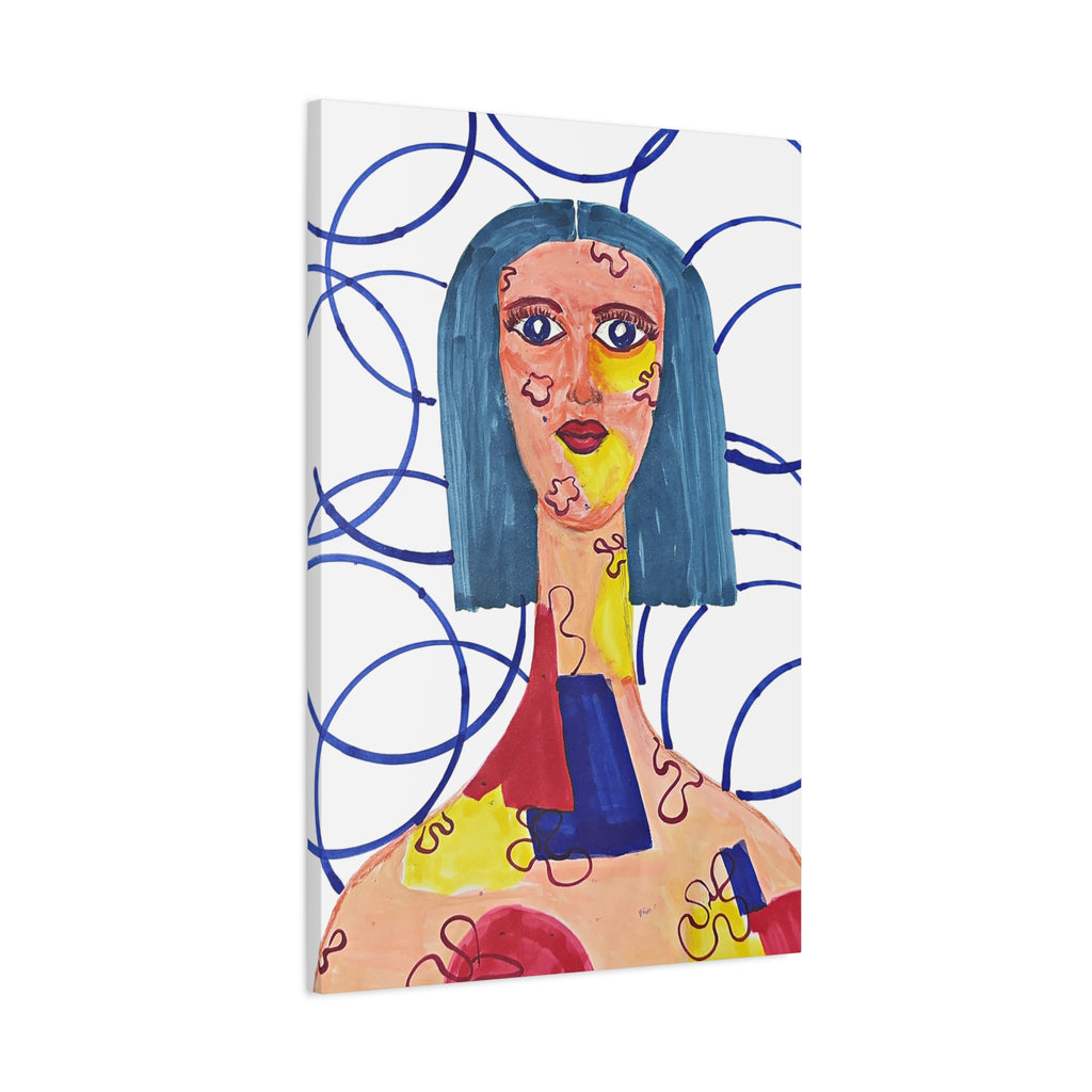 Puzzled Matte Canvas