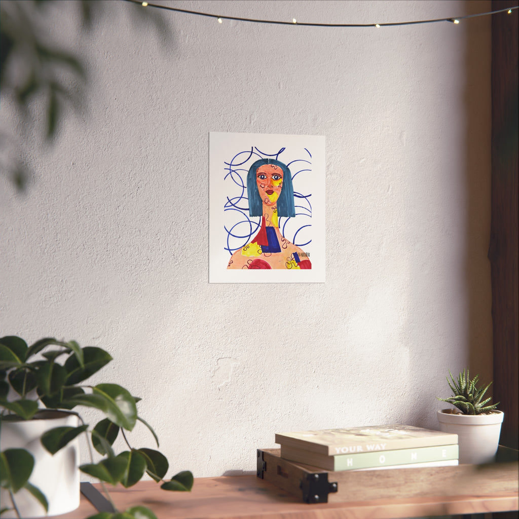 Puzzled Poster