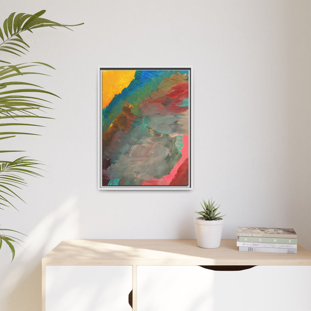 Asunder Matte Canvas Print — Framed Wall Art