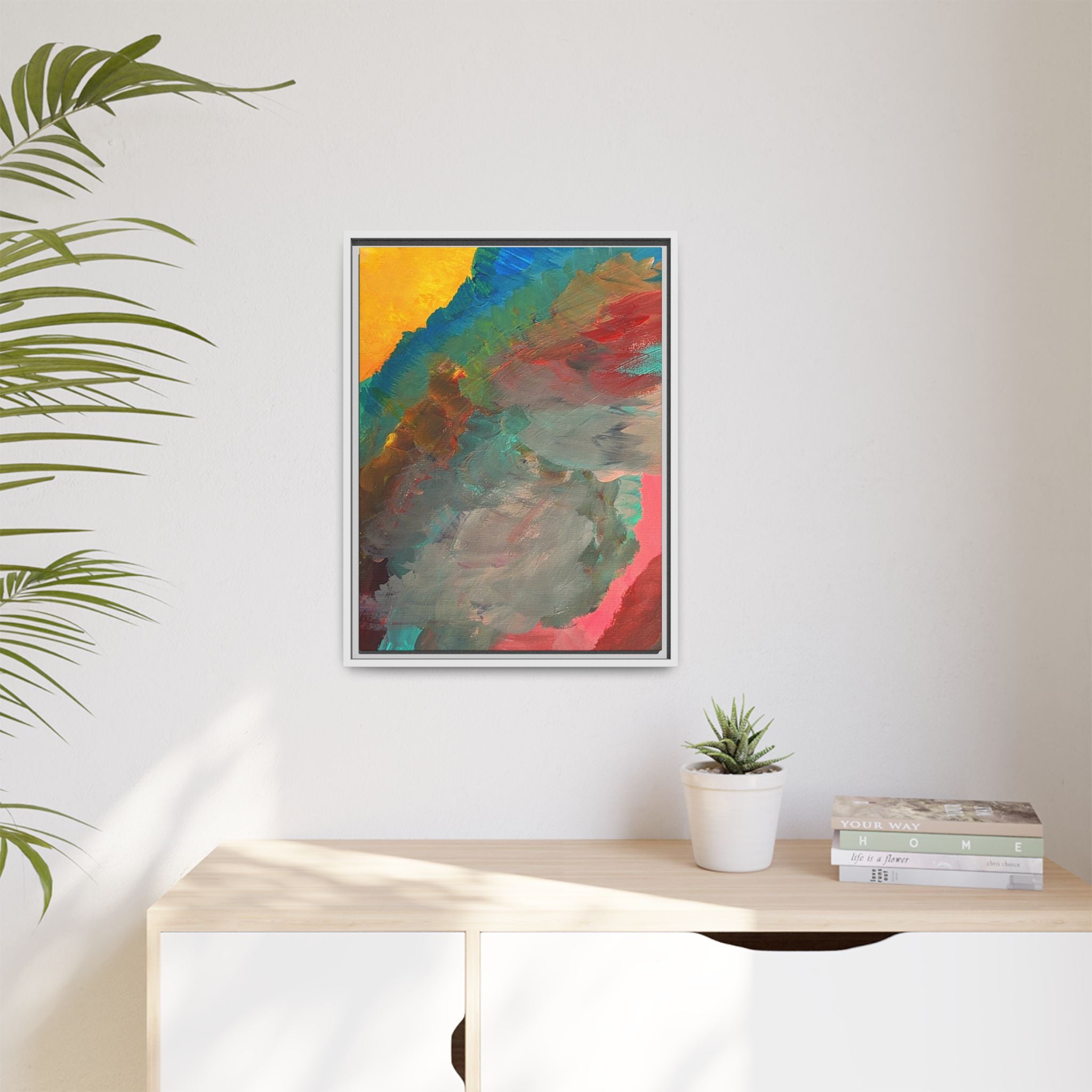 Asunder Matte Canvas Print — Framed Wall Art