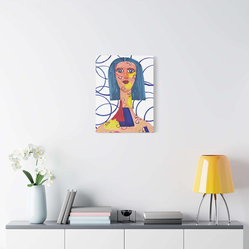 Puzzled Matte Canvas
