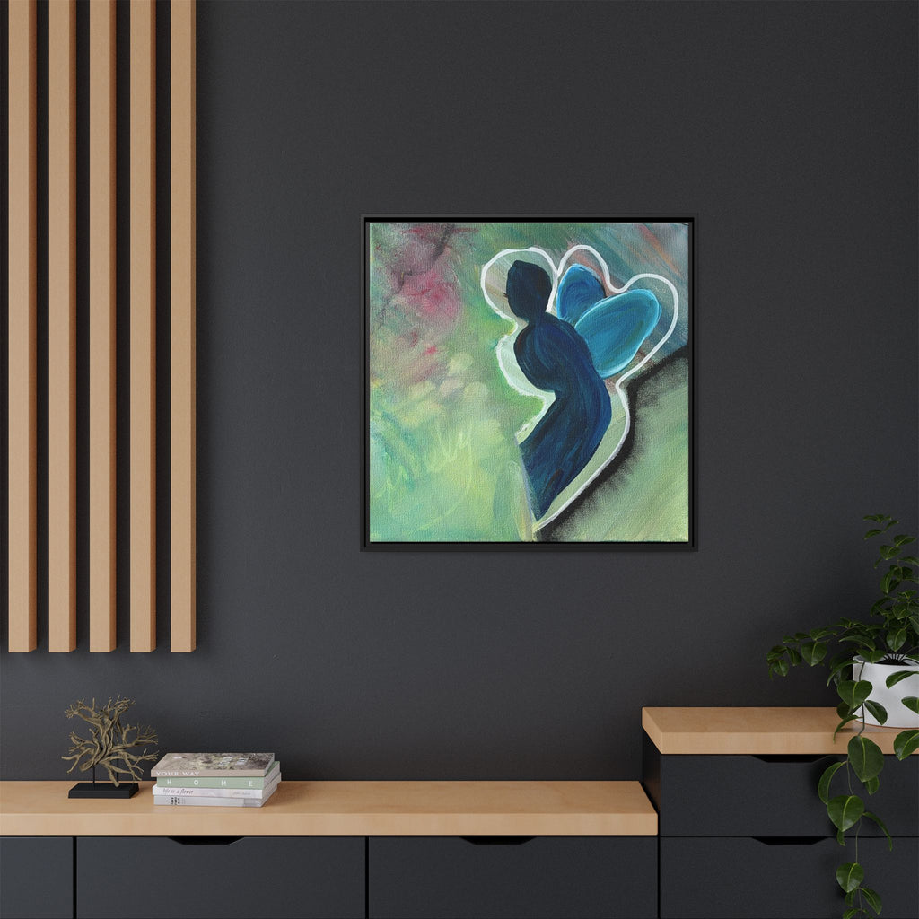 Flit Matte Canvas Print — Framed Wall Art