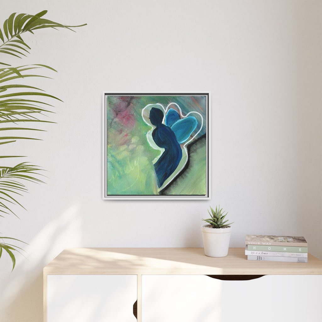 Flit Matte Canvas Print — Framed Wall Art