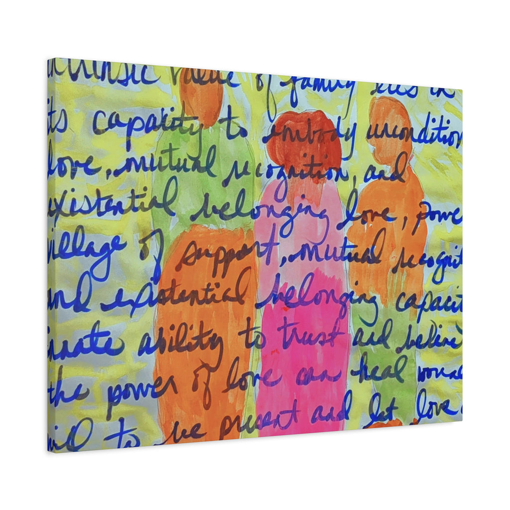 Family Values Matte Canvas