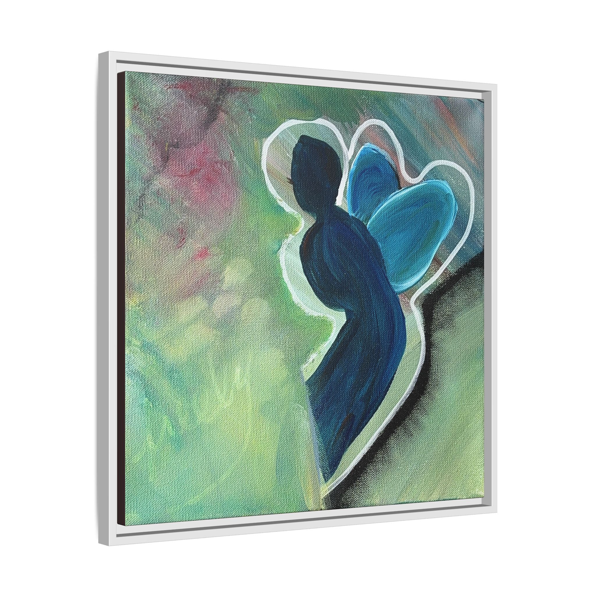 Flit Matte Canvas Print — Framed Wall Art