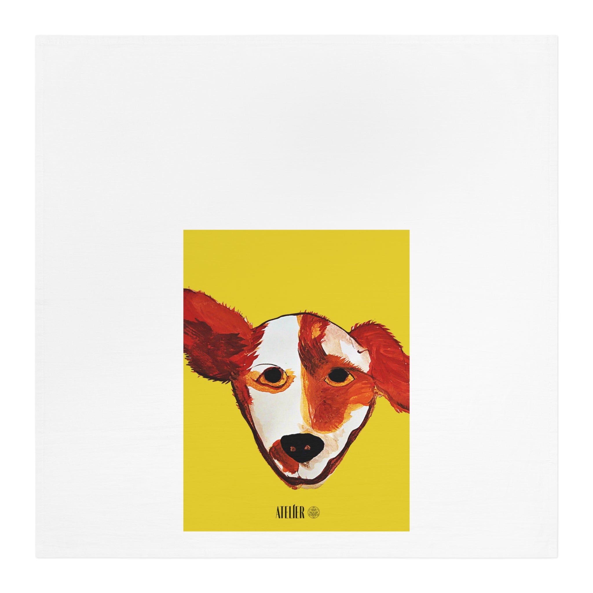 Preppy Pup Tea Towel