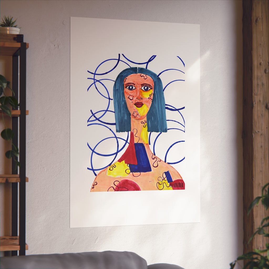 Puzzled Poster