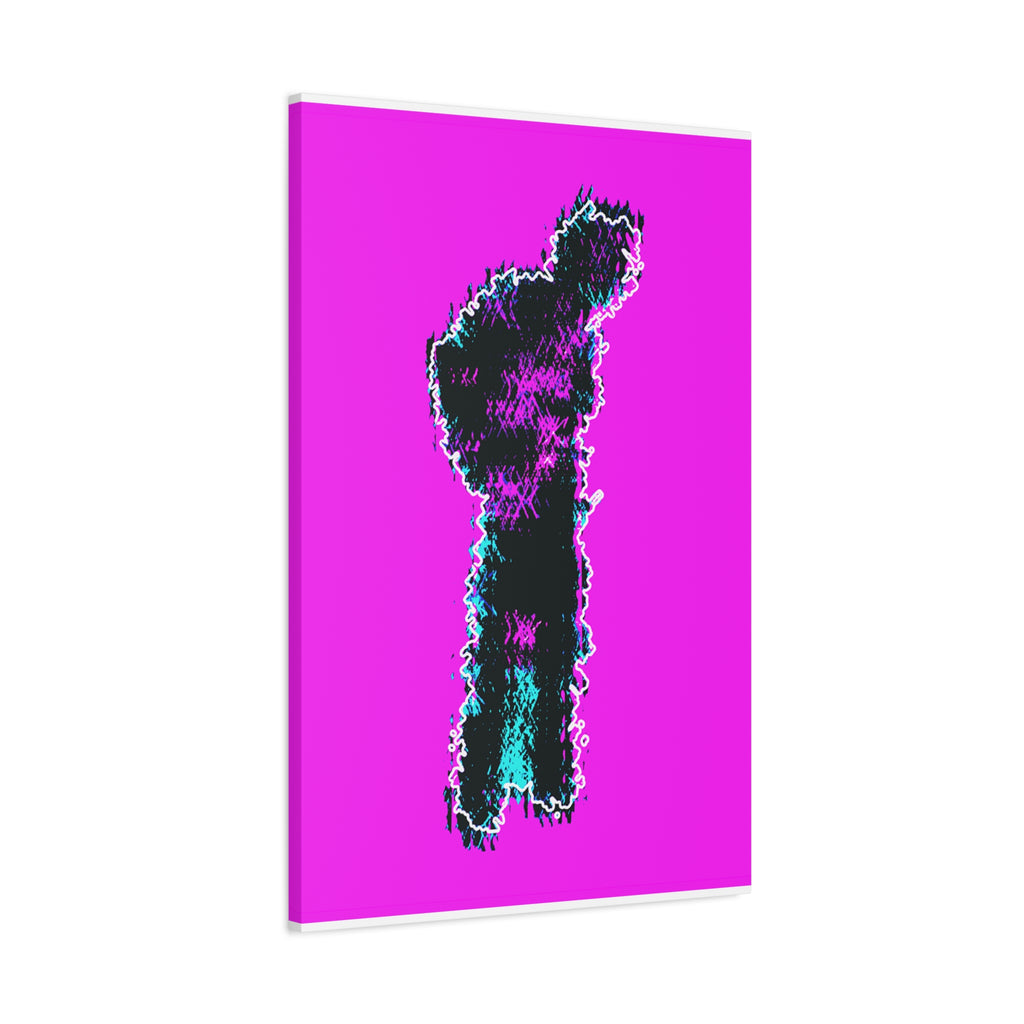 Distorted Matte Canvas