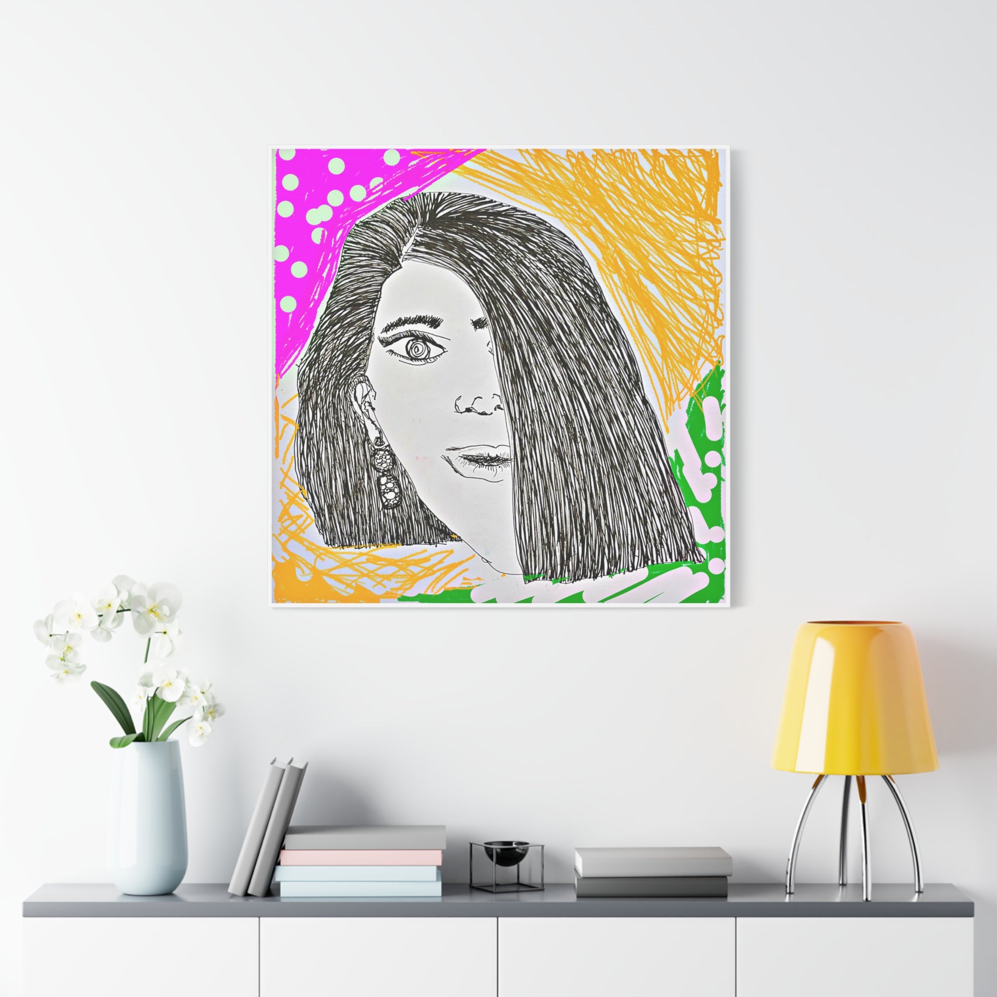 Jenifer Gabor Matte Canvas