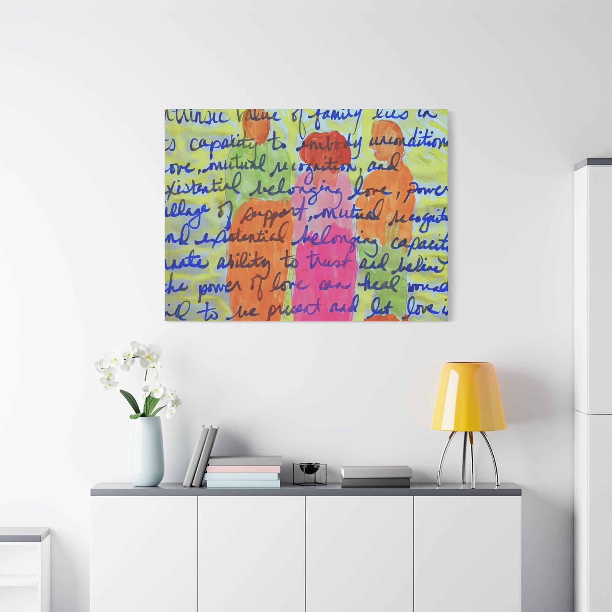 Family Values Matte Canvas