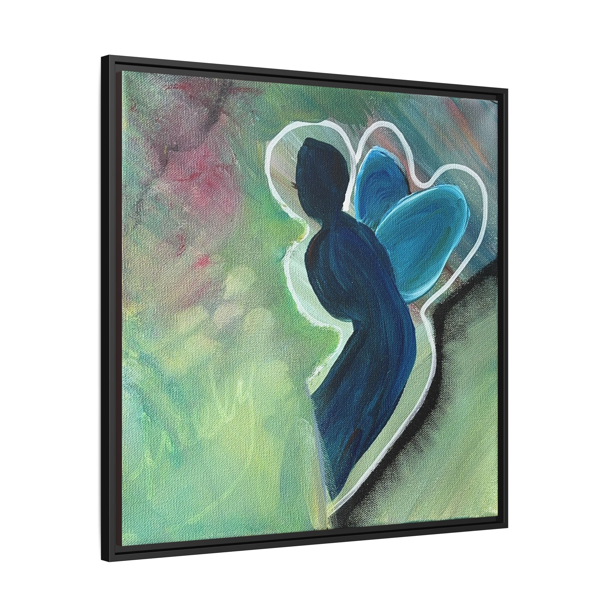 Flit Matte Canvas Print — Framed Wall Art