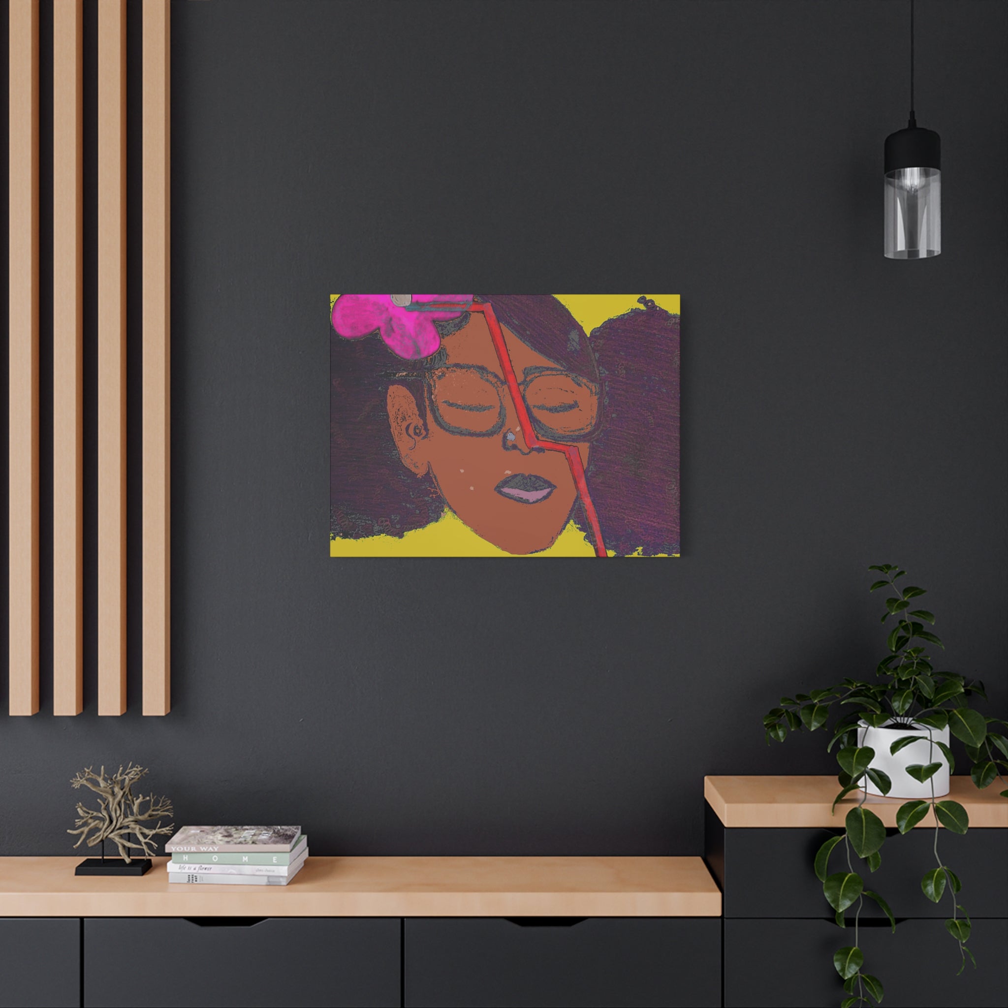 Gone Girl Solo Matte Canvas