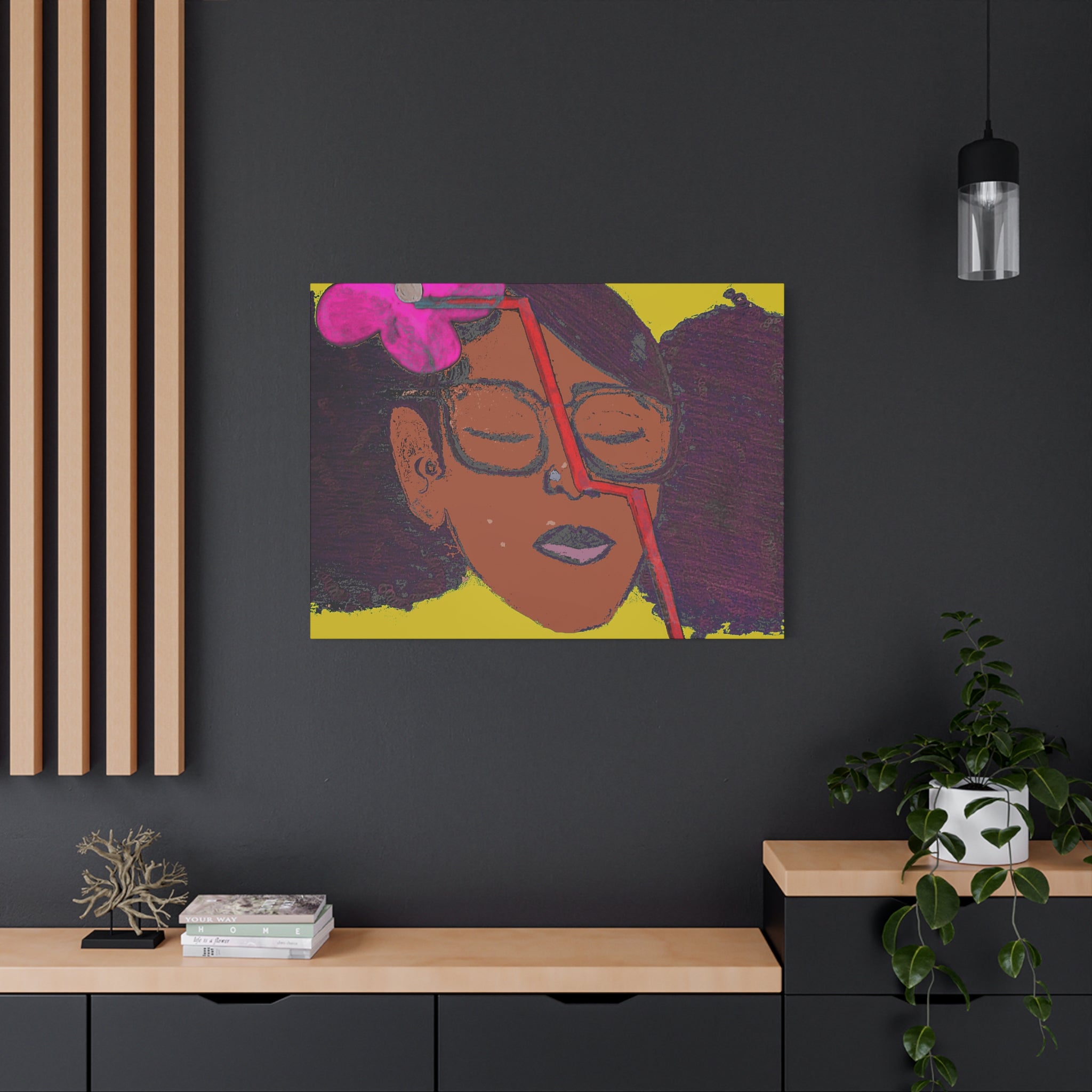 Gone Girl Solo Matte Canvas